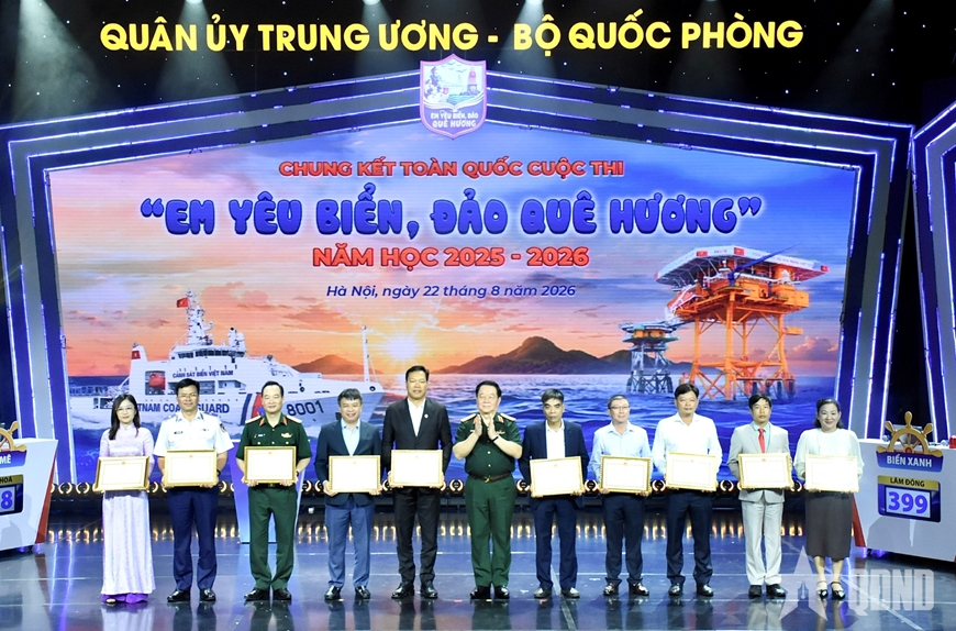 Chung kết toàn quốc Cuộc thi “Em yêu biển, đảo quê hương” năm học 2025-2026
